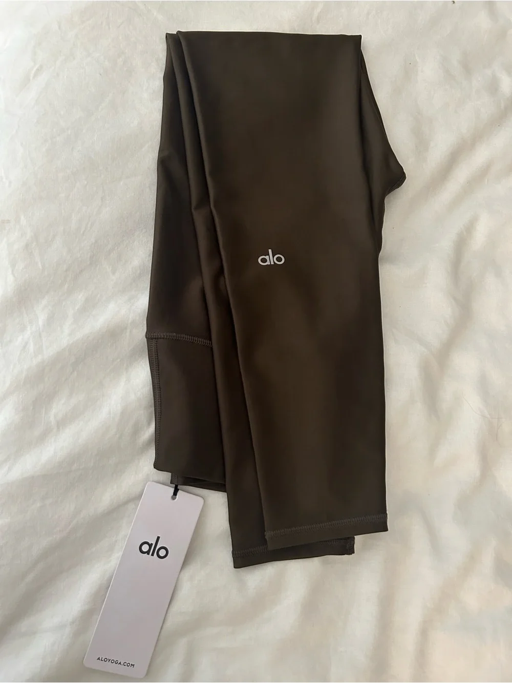 NWT Alo Airlift 7/8 High-Waist Legging, Espresso, Size M